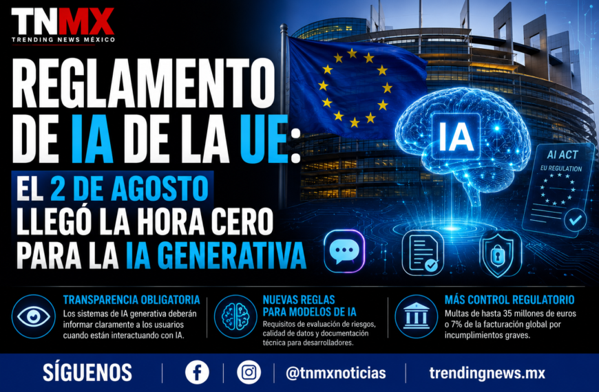 Reglamento de IA de la UE: el 2 de agosto llegó la hora cero para la IA generativa