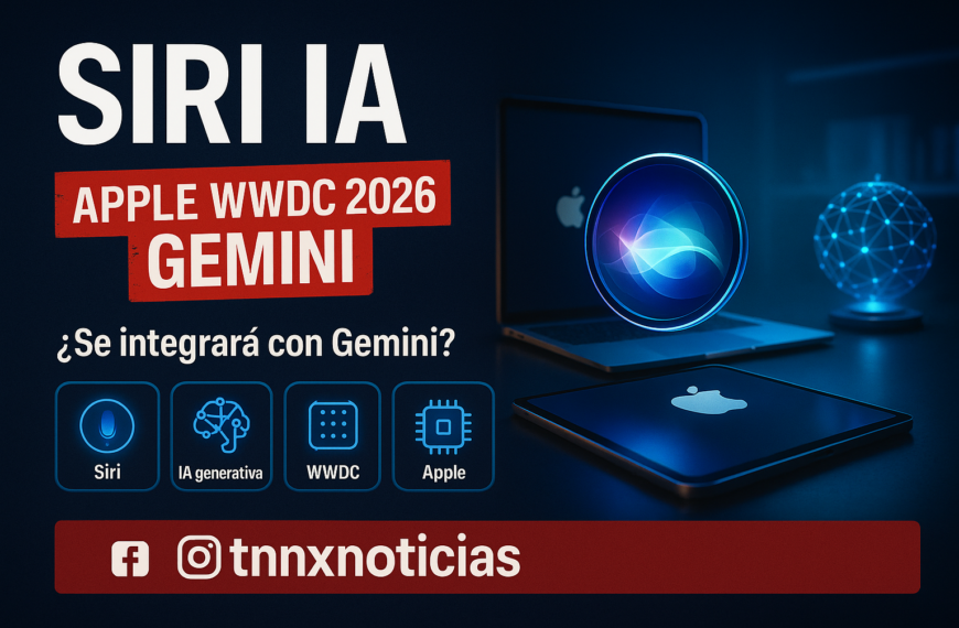 Apple lanza Siri con IA generativa Gemini en WWDC 2026