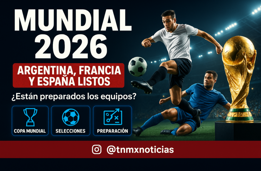 Argentina, Francia y España ultiman detalles con amistosos a 2 días del Mundial 2026