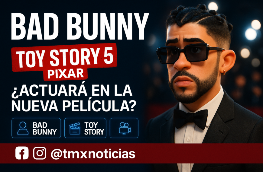 Bad Bunny llega a Toy Story 5: el conejo que conquistó Pixar