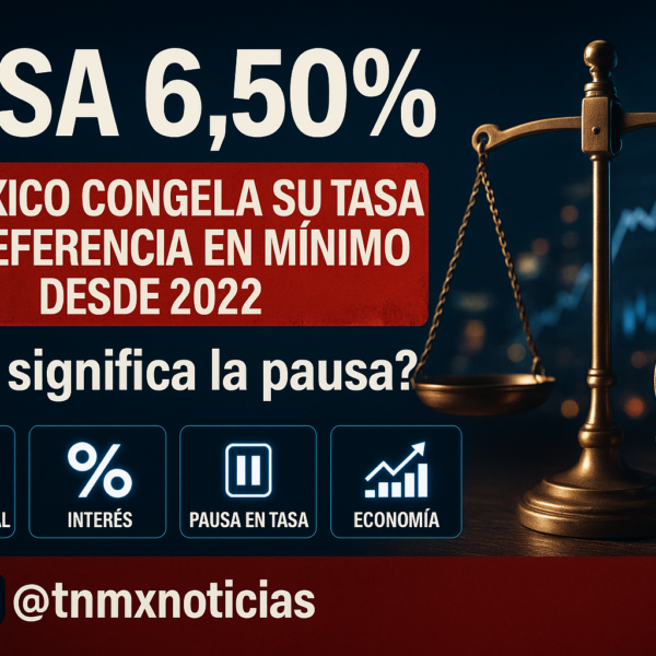 Banxico mantiene tasa en 6.50% y anticipa expansión en segundo trimestre 2026