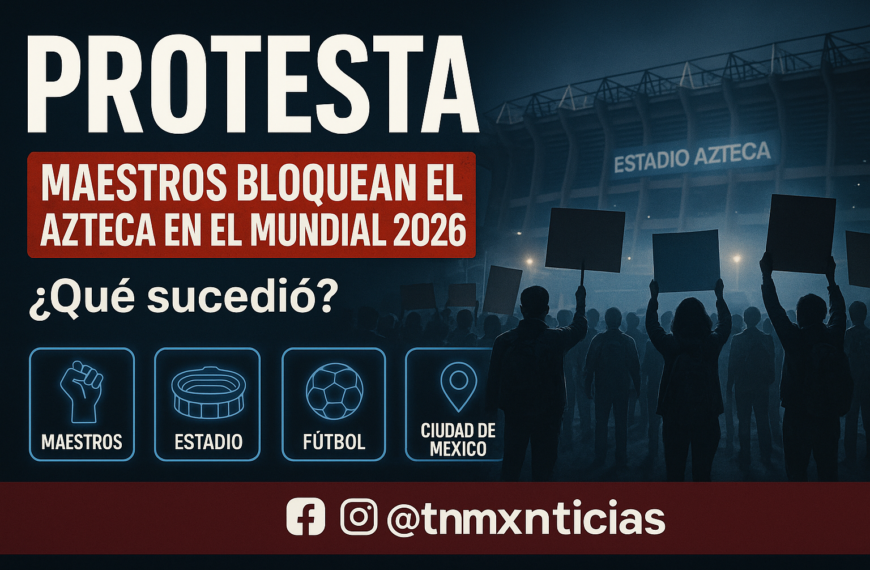 CNTE vs Mundial 2026: La protesta que sacudirá el Azteca