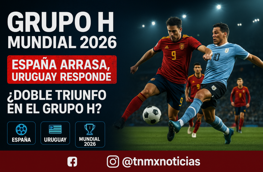 España golea 4-0 a Arabia Saudita; Uruguay busca lo mismo ante Cabo Verde