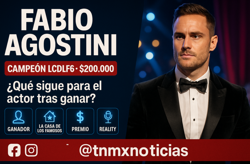 Fabio Agostini, el galáctico que conquistó La Casa de los Famosos 6