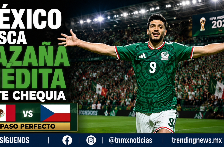 México busca hazaña inédita ante Chequia: paso perfecto en el Mundial 2026