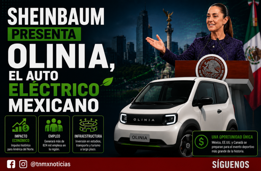 Olinia: México entra a la era del auto eléctrico nacional