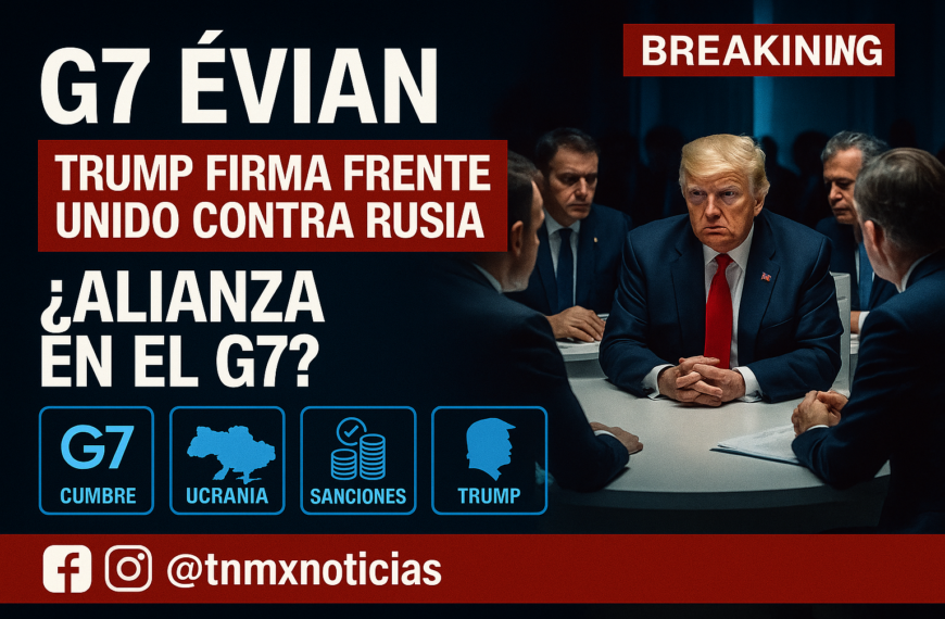 G7 en Évian cierra filas con Ucrania y Trump endurece postura ante Rusia