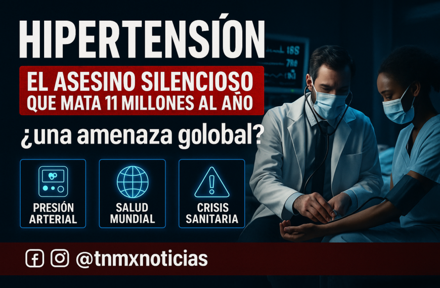 Hipertensión: el asesino silencioso que mata 11 millones al año