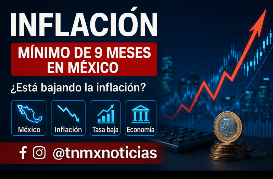 Inflación de México cae a 3.55% en 1a quincena de junio, mínimo de 9 meses