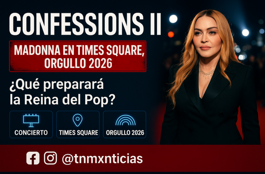 Madonna conquista Times Square con show sorpresa para el Mes del Orgullo