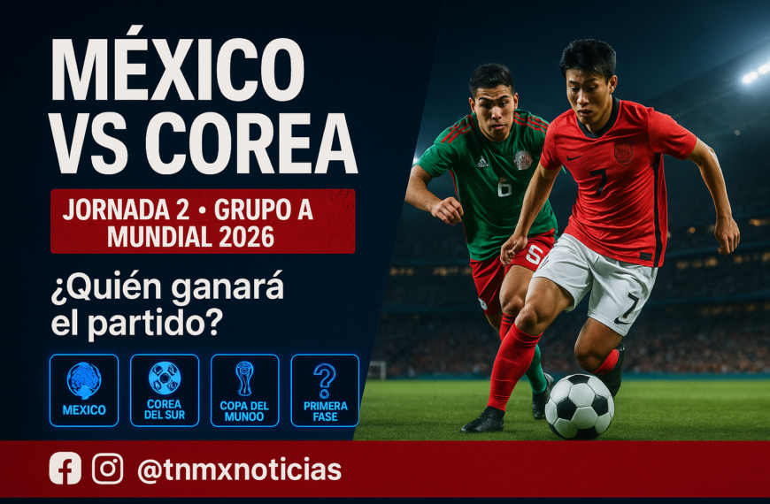 México vs. Corea del Sur: el Tri juega hoy en el Estadio Akron