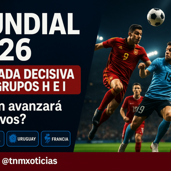 Mundial 2026: España vs Uruguay y Francia vs Noruega, jornada decisiva en grupos H e I