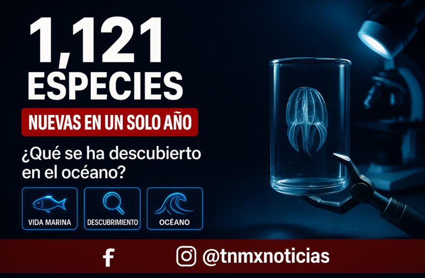 Ocean Census: 1,121 nuevas especies marinas halladas en un año