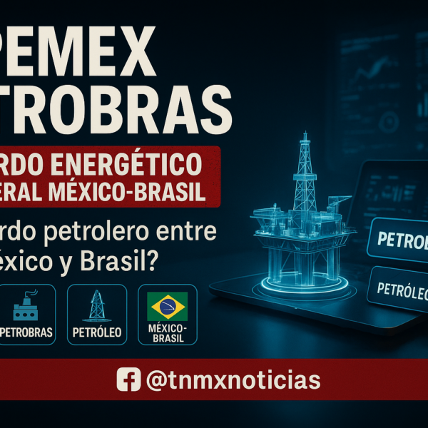 Pemex alista firma de memorando con Petrobras en Brasil esta semana