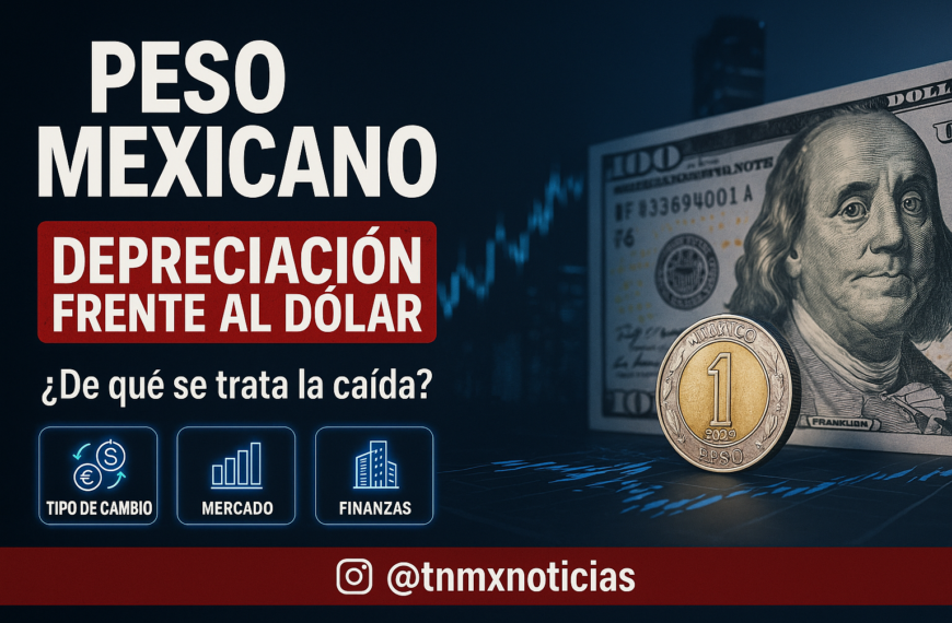 Peso mexicano se deprecia 0.36% y cotiza en 17.33 por dólar