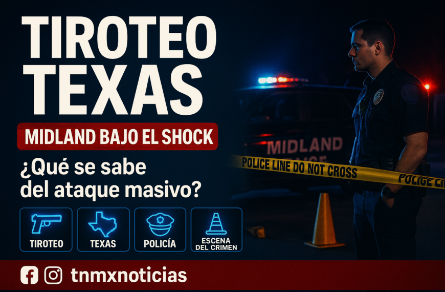 Tiroteo en Midland, Texas: un muerto y 11 heridos en ataque