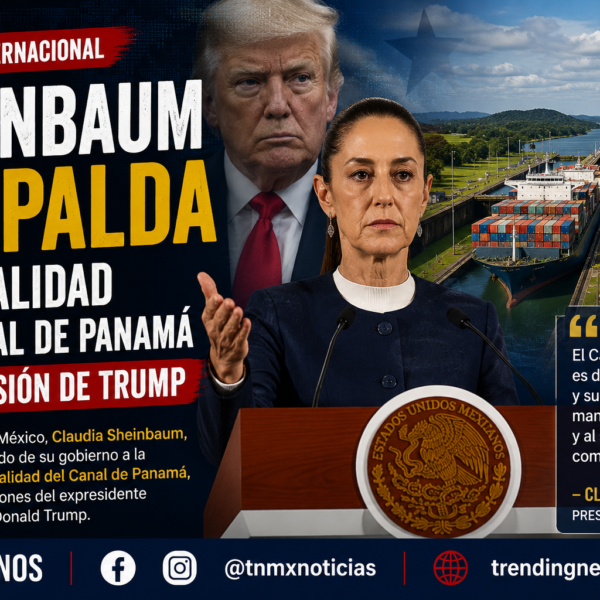 Sheinbaum respalda neutralidad del Canal de Panamá ante presión de Trump
