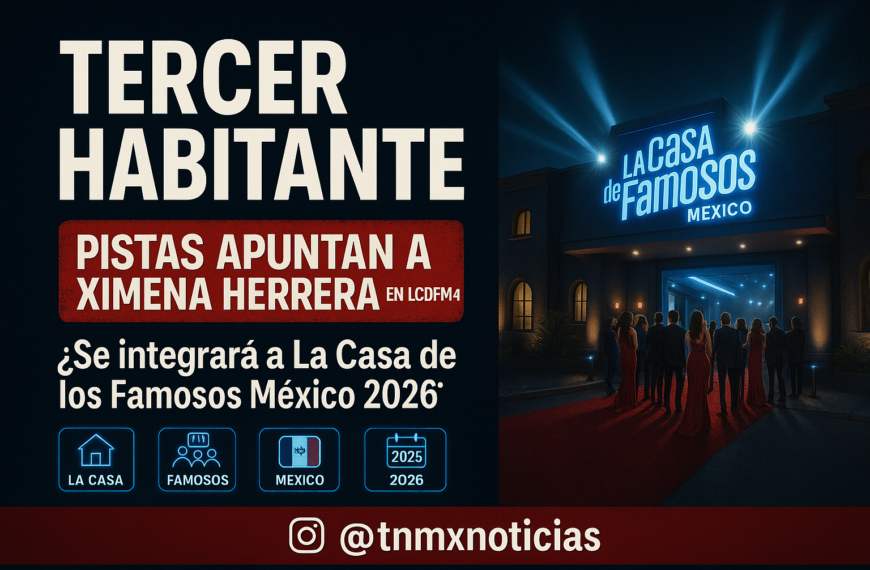 LCDFM4 revela hoy a su tercer habitante: pistas apuntan a Ximena Herrera