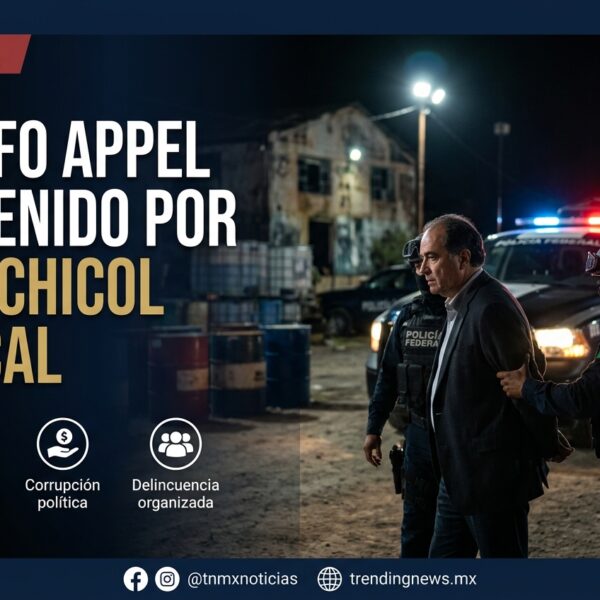 Detienen a Ernesto Ruffo Appel por delincuencia organizada y huachicol fiscal