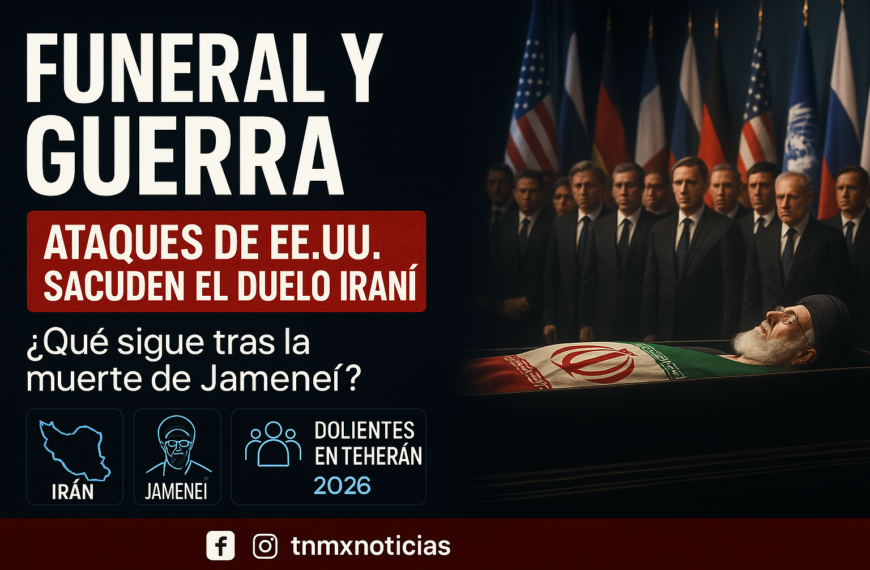 EE.UU. golpea Irán durante el funeral de Jamenei; entierro en Mashhad