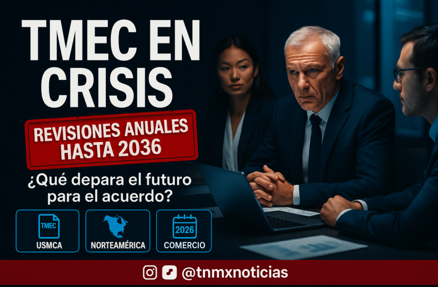 EU rechaza renovar el TMEC; activa revisiones anuales por 10 años