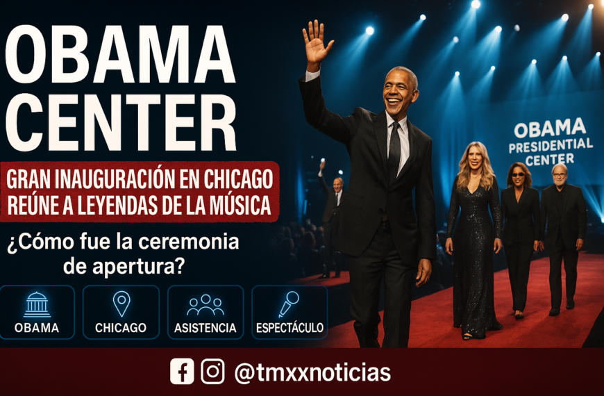 Centro Obama abre con Springsteen, Wonder y una docena de estrellas