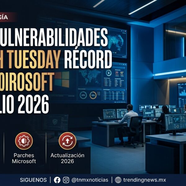 Microsoft rompe récord histórico: 622 vulnerabilidades corregidas en julio 2026