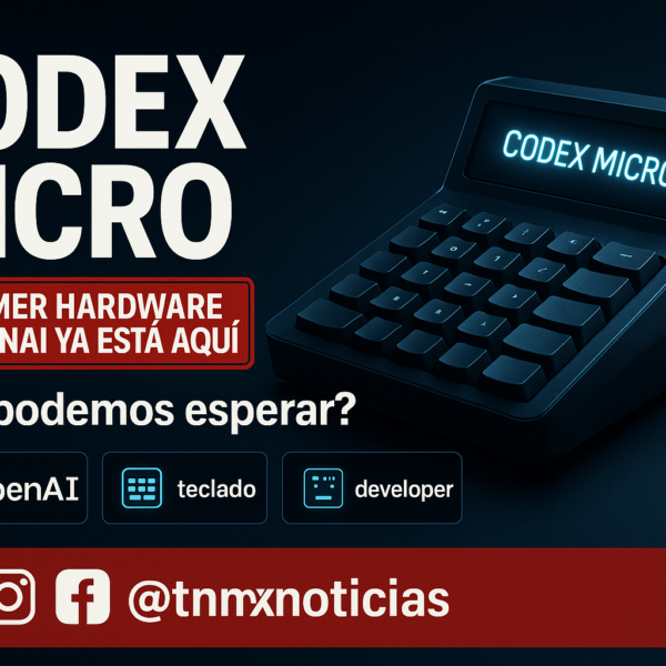 OpenAI lanza hoy Codex Micro: su primer hardware para devs
