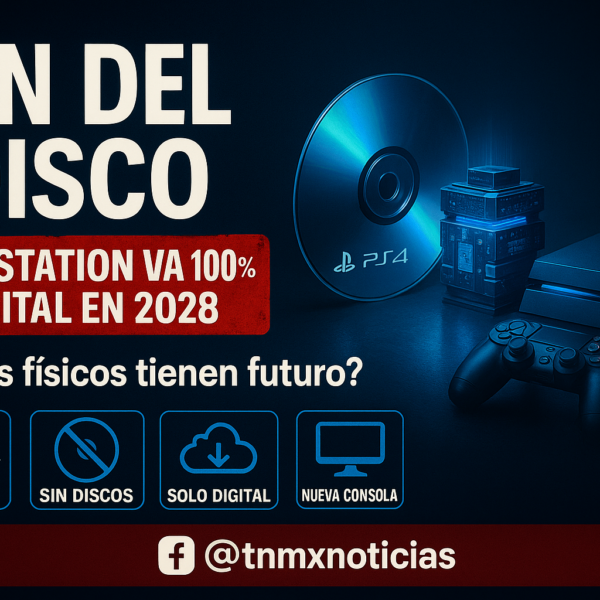 Sony elimina el disco físico en PlayStation desde enero de 2028