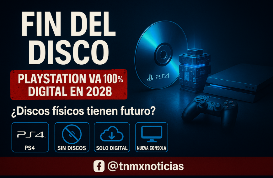 Sony elimina el disco físico en PlayStation desde enero de 2028