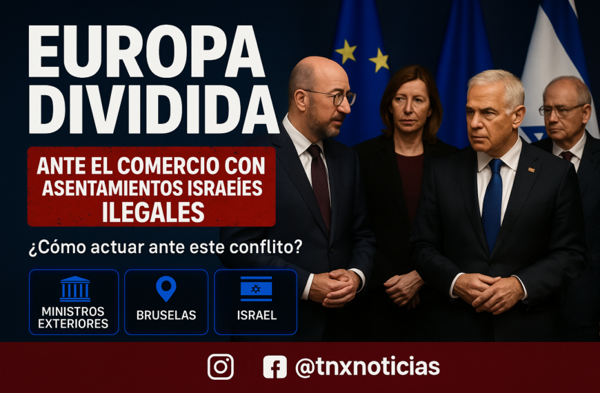 UE debate dividida restricciones comerciales a asentamientos israelíes en Cisjordania